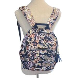 Vera Bradley Small Backpack Colorful Versatile Travel School Work Everyday Boho
